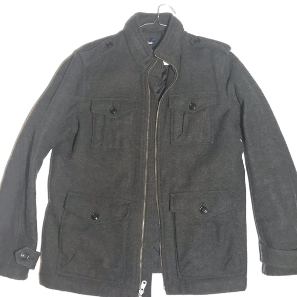 Gap Men’s Military Field Winter Coat Size L - Picture 1 of 5